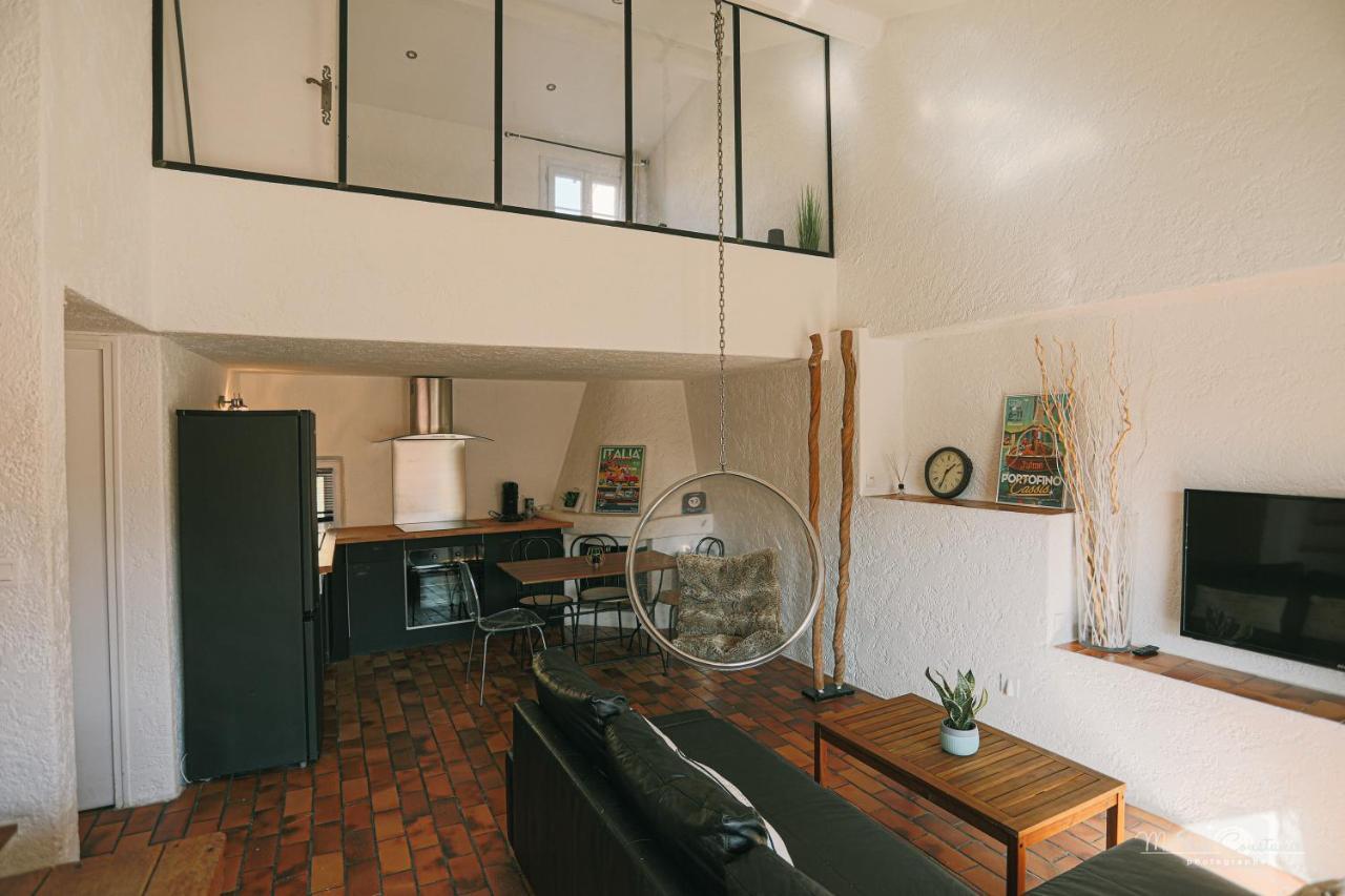 Le Duplex Lägenhet Cassis Exteriör bild